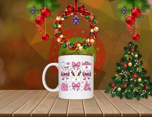 Holiday or nurse, CNA mug