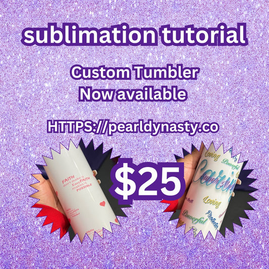 Sublimation Tutorial