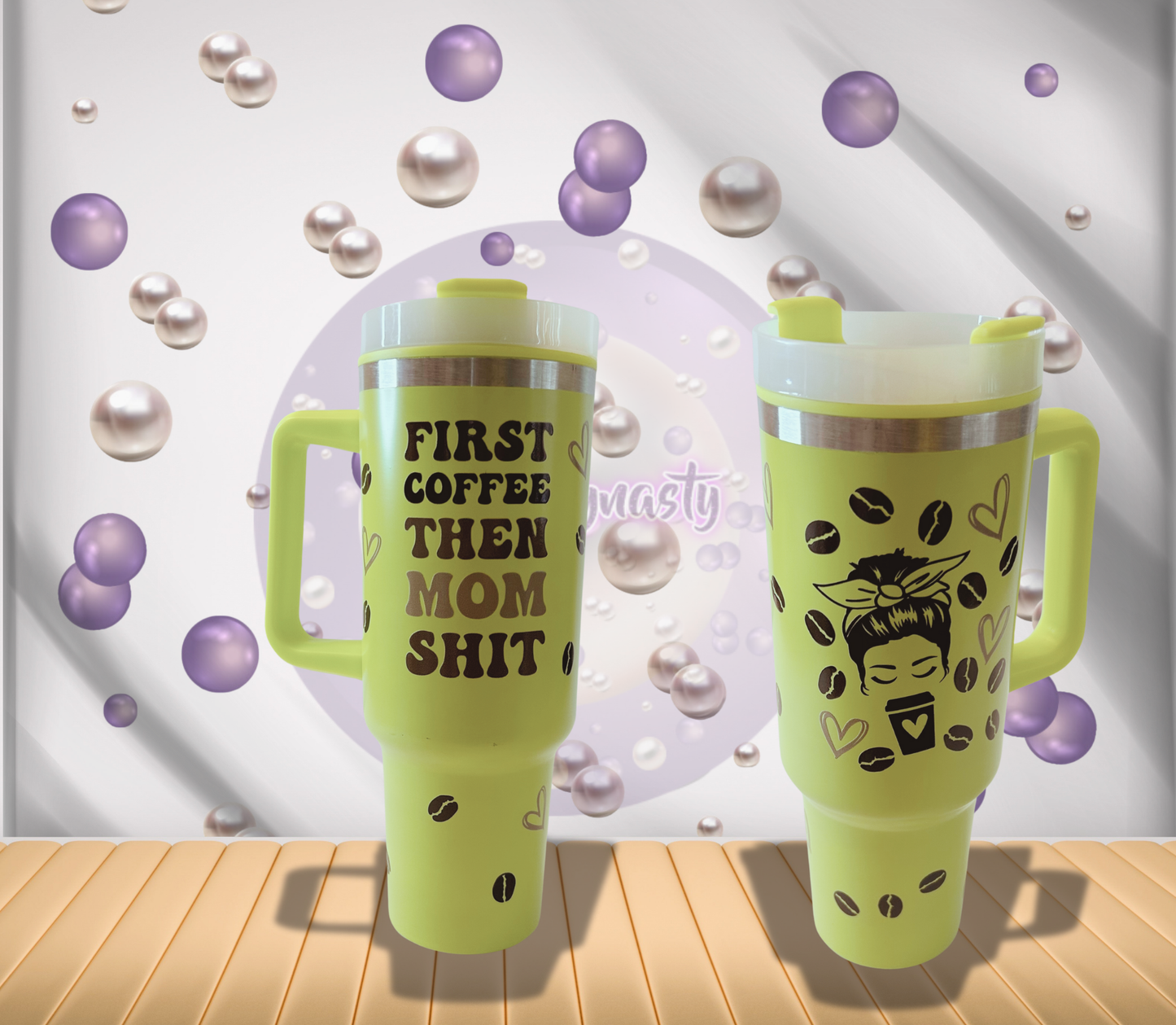 First Coffee, Then Mom Shit Tumbler